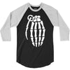 bones grenade jesse pinkman breaking the bad fully printed 3/4 Sleeve Shirt