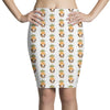 Tropical Pineapple Pencil Skirts