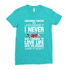 carcinoid cancer is a journey i never planed or asked for but i choose Ladies Fitted T-Shirt