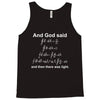 Maxwell EMR...And God Said Tank Top