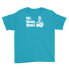 v6 eat sleep shoot Youth Tee