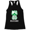 hello clarice Racerback Tank