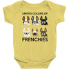 united color of frenchies Baby Bodysuit