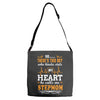 There's This Boy Who Stole My Heart He Calls Me Stepmom Adjustable Strap Totes