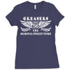 greasers Ladies Fitted T-Shirt