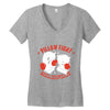 pillow fight, featherweight division Women's V-Neck T-Shirt