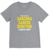 This is What a Sarcoma Cancer Survivor Looks Like V-Neck Tee