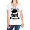 i love my dad Ladies Curvy T-Shirt