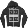 buy black Zipper Hoodie