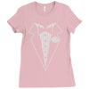 youth kids tuxedo Ladies Fitted T-Shirt