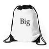 big (2) Drawstring Bags
