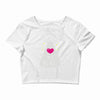 you abducted my heart Crop Top