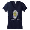chef in my dna Women's V-Neck T-Shirt