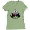 MAN IN RAINBOW Ladies Fitted T-Shirt