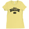 official photobomber Ladies Fitted T-Shirt