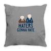 rickz genius pickles 2 Throw Pillow