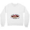 September Peeking Out Baby Girl Crewneck Sweatshirt