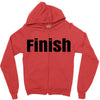 finish Zipper Hoodie