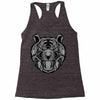 tiger zentangle Racerback Tank