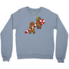 red vs green   you are dead Crewneck Sweatshirt