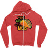 this girl likes tacos Zipper Hoodie