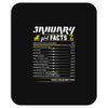 January Girl Facts Capricorn Mousepad