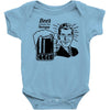 beer is cheaper than therapy Baby Bodysuit