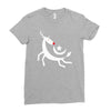 flying rudolph Ladies Fitted T-Shirt