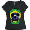 brazil till i die Women's Triblend Scoop T-shirt