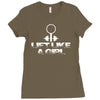 lift like a girl Ladies Fitted T-Shirt