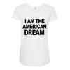 i am the american dream Maternity Scoop Neck T-shirt