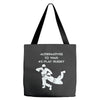 alternatives to war play rugby Tote Bags