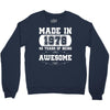 made in 1978 40 years of being awesome Crewneck Sweatshirt