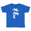 palm tree sticker vinyl decal tropical island beach ocean wall car win Toddler T-shirt