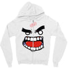 anger tee (flat version) Zipper Hoodie