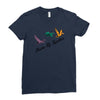 ducks fly together Ladies Fitted T-Shirt