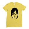 crazy girl Ladies Fitted T-Shirt