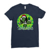 santa claws Ladies Fitted T-Shirt