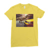 dinosaur in newyork Ladies Fitted T-Shirt