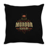 mordor dark ale Throw Pillow