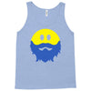 bearded smiley face Tank Top