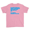 my friend thinks he's smart Youth Tee