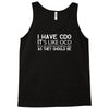 i have cdo, it's like ocd Tank Top
