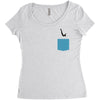 Yes, You Can Dive Women's Triblend Scoop T-shirt