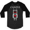 chappie robot movie logo 3/4 Sleeve Shirt