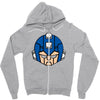 mecha mega rocks Zipper Hoodie