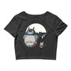 totoro super hero Crop Top