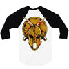 skull spartan 3/4 Sleeve Shirt