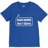 read books not t shirts (2) V-Neck Tee