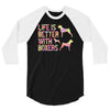 life is better with boxers 3/4 Sleeve Shirt